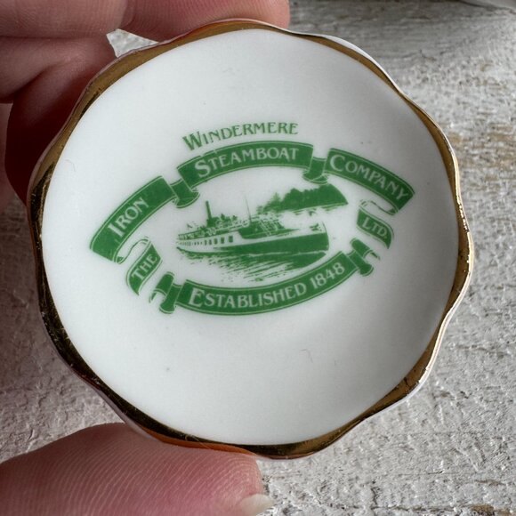 Set of Two Tea Plates - White Mayfair & Jackson Tea Bag Dish - Picture 2 of 7